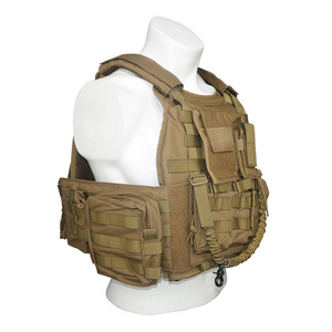 Large capacity tool bag Camo Tactical Vest molle Tactical Training vest