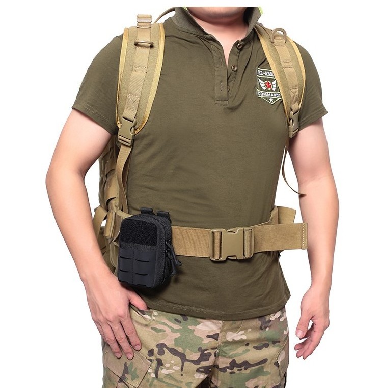 Upgrade 1000D Laser Tactical Molle Pouch Multi-Purpose Compact Tactical Waist Bags Small Utility Belt Pouch