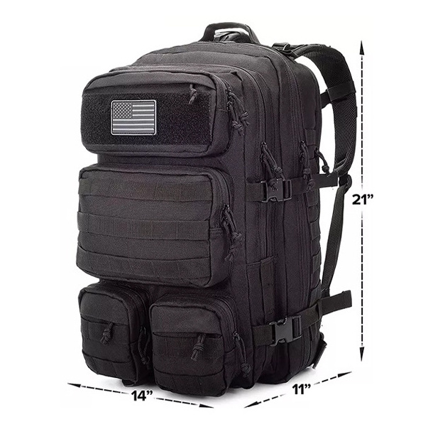 OEM ODM Low MOQ Best-Selling Hiking Factory Large Customization 35L Loops and Hooks Wholesale Tactical Backpack