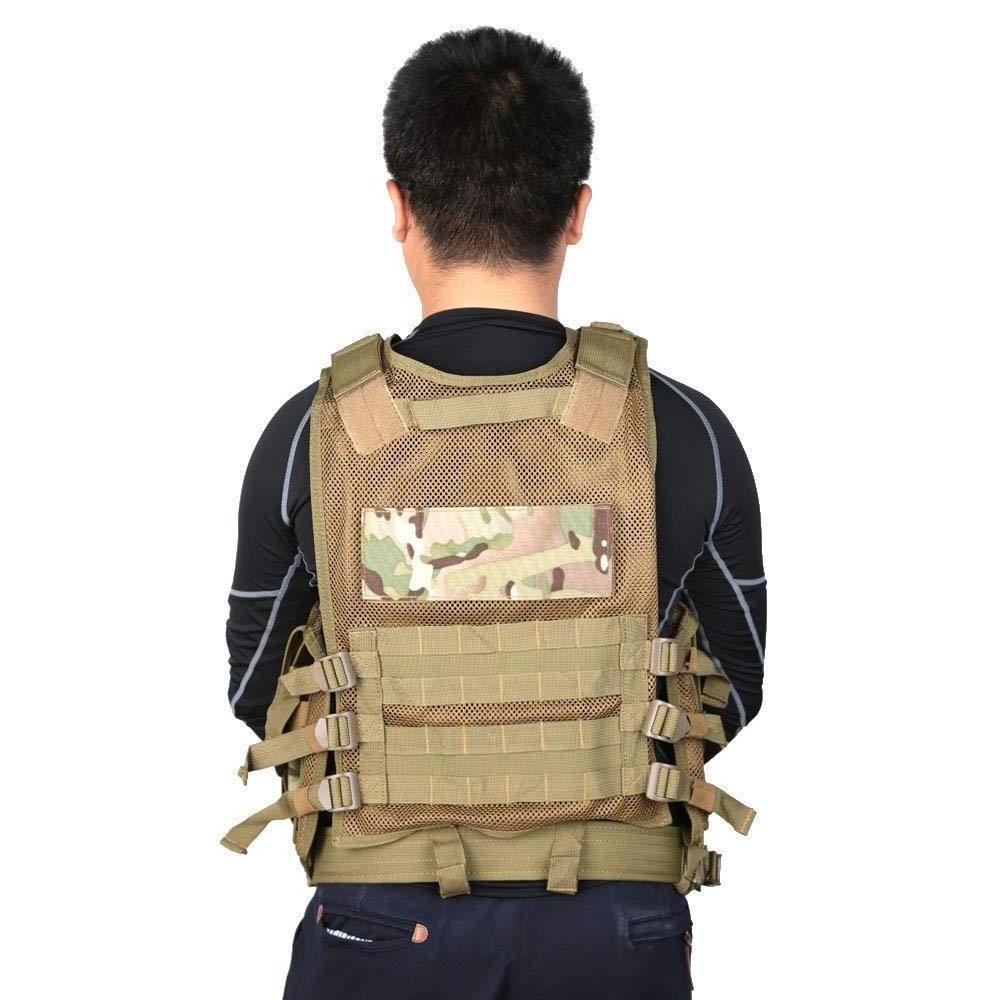 self defense 5xl Tactical Vest molle Multifunctional outdoor Vest with pouches