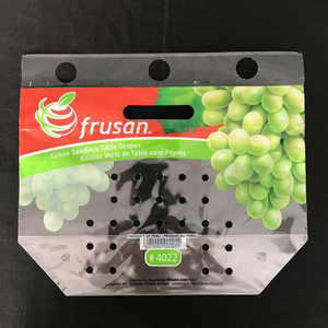 cheap wholesale micro-perforated plastic vegetable bag printed fruit bag