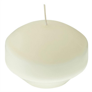 2" Floating Candles 6 Hour White Unscented Drippless Wax Discs Floating Candles for centerpieces Cylinder Vases