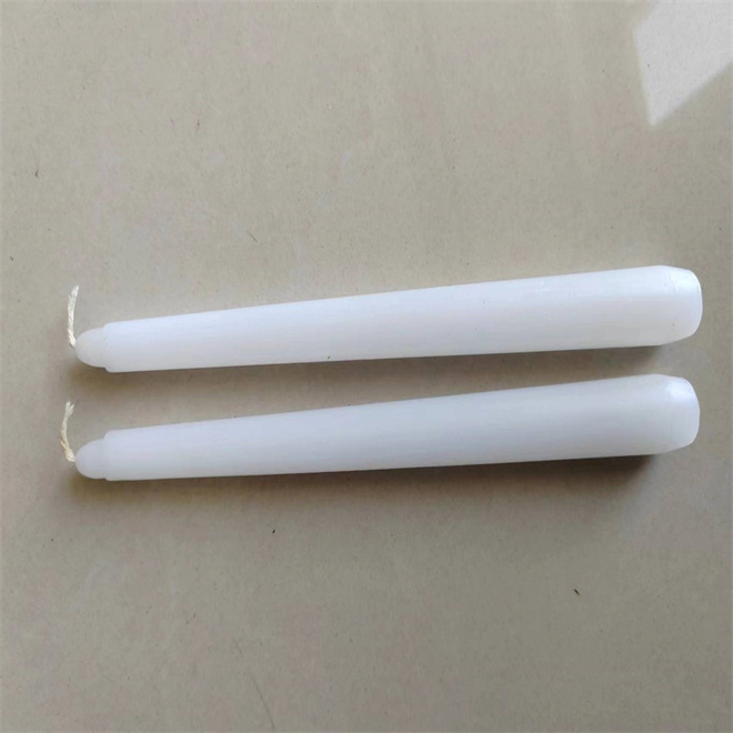 Bulk Pack Unscented Household Ivory Taper Candles 30 pack with cotton wicks