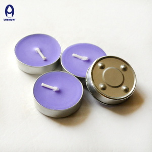 Filled / poured Tea Lights 4 Hours Color Tealight Scented Plastic Cup Tealight Candles