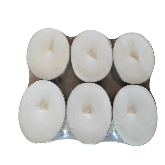 Fully Burns Tealight Candles Unscented Smokeless Bright Flame Paraffin Tea lights for Home Sabbath