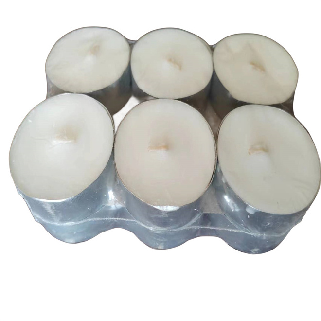 4.5 Hours Fully Burns Tealight Candles Unscented Smokeless Bright Flame Paraffin Tea lights Candle for Home