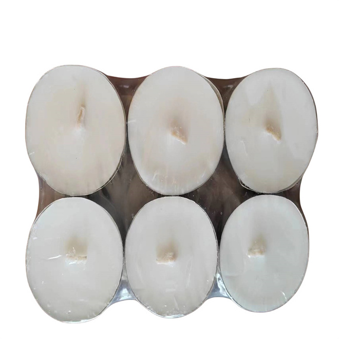 4.5 Hours Fully Burns Tealight Candles Unscented Smokeless Bright Flame Paraffin Tea lights Candle for Home