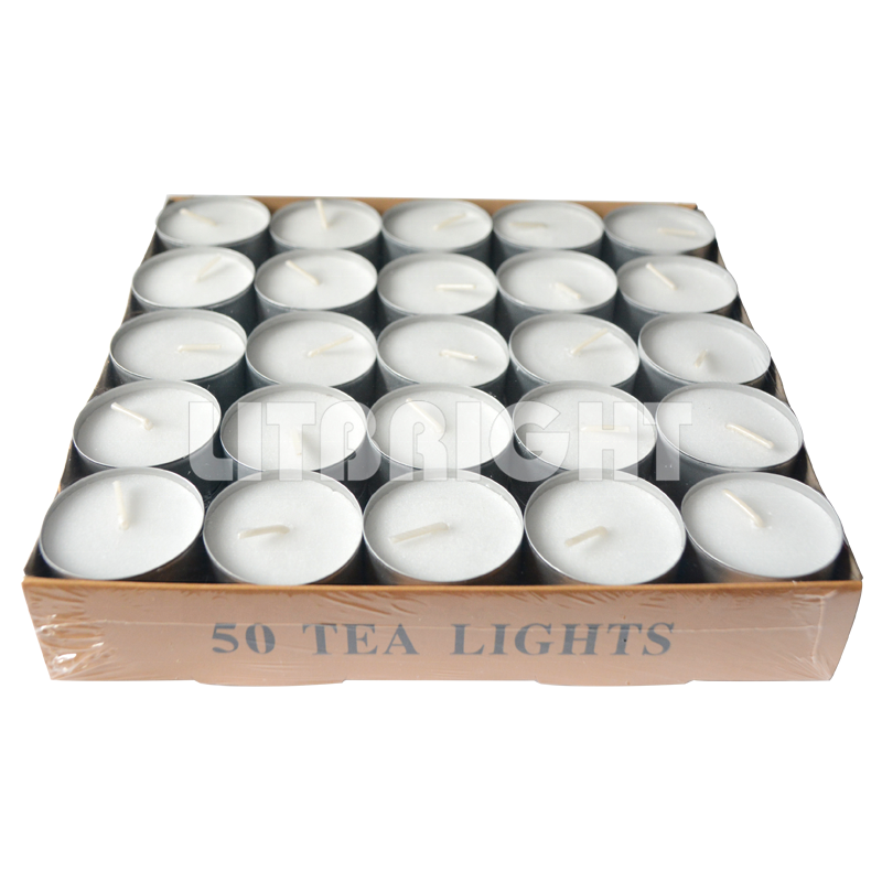 Tea Lights 8 Hour Long Burn Night Light Candles Unscented Tealight Set Of 25 50 100