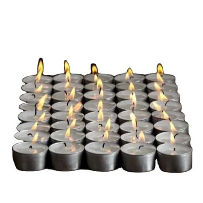 Tea Lights 8 Hour Long Burn Night Light Candles Unscented Tealight Set Of 25 50 100