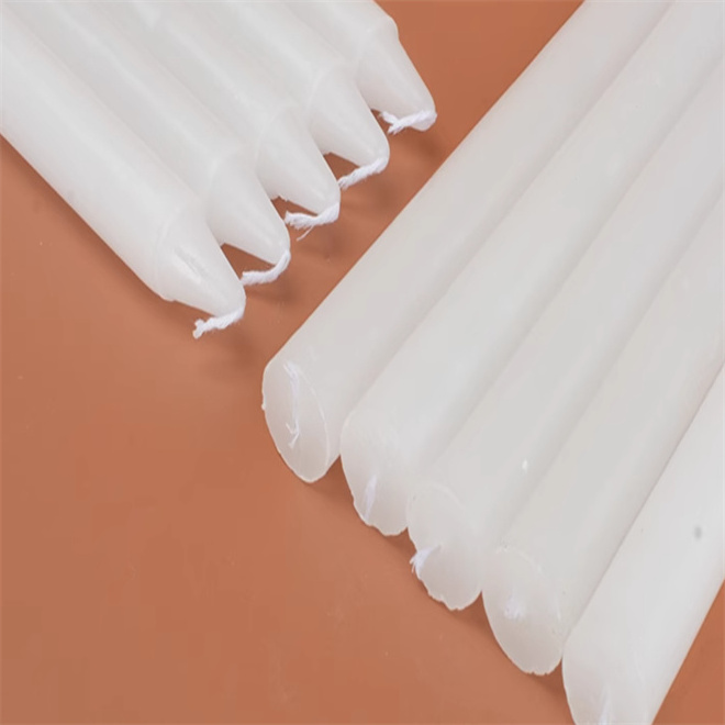 5 Hour Long Burning Unscented Candles for Emergency Table Taper Candles for Wedding Party Home Decoration Taper Candle