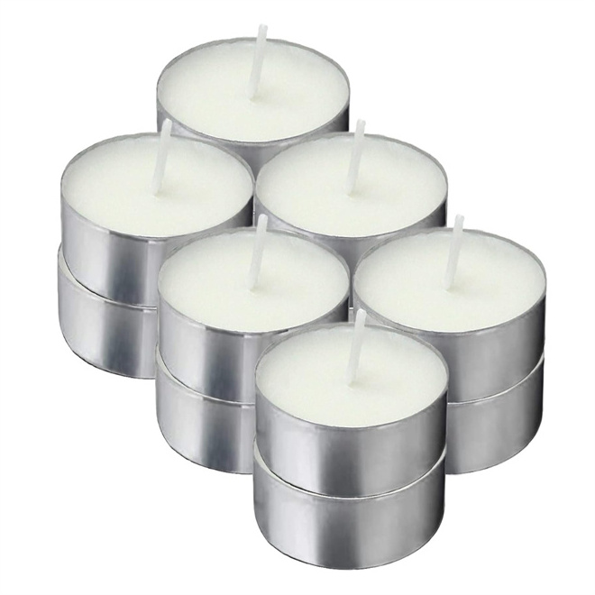 4 hour 5 hour Tealight Votive Candles-Unscented Paraffin Wax- for Halloween Home Party Favors Spa Restaurant