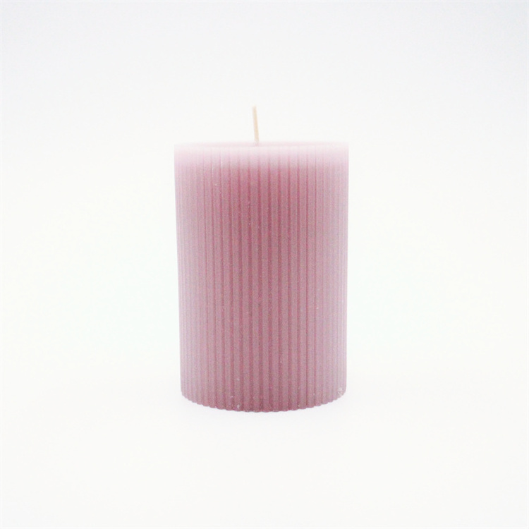 Wholesale Classic Smokeless Pillar Candle solid pillar candle Large Ivory White Cylindrical Scented Candles