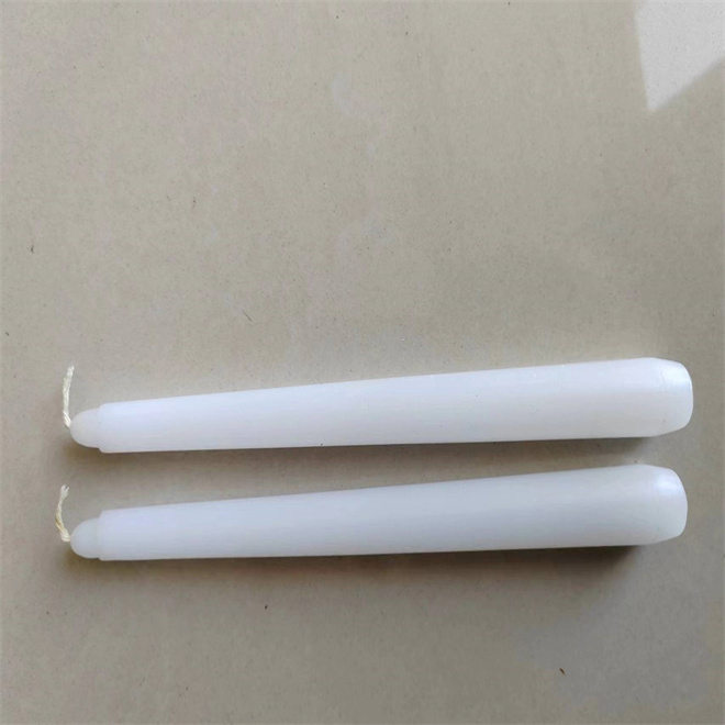 Bulk Pack Unscented Household Ivory Taper Candles 30 pack with cotton wicks