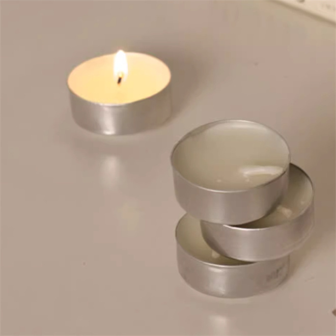 8 Hour Long time Burning Tealight Candles White Votive Smokeless tea Light Unscented Candles for Shabbat