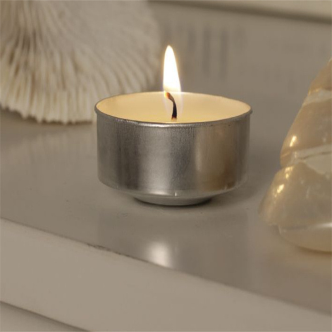 8 Hour Long time Burning Tealight Candles White Votive Smokeless tea Light Unscented Candles for Shabbat