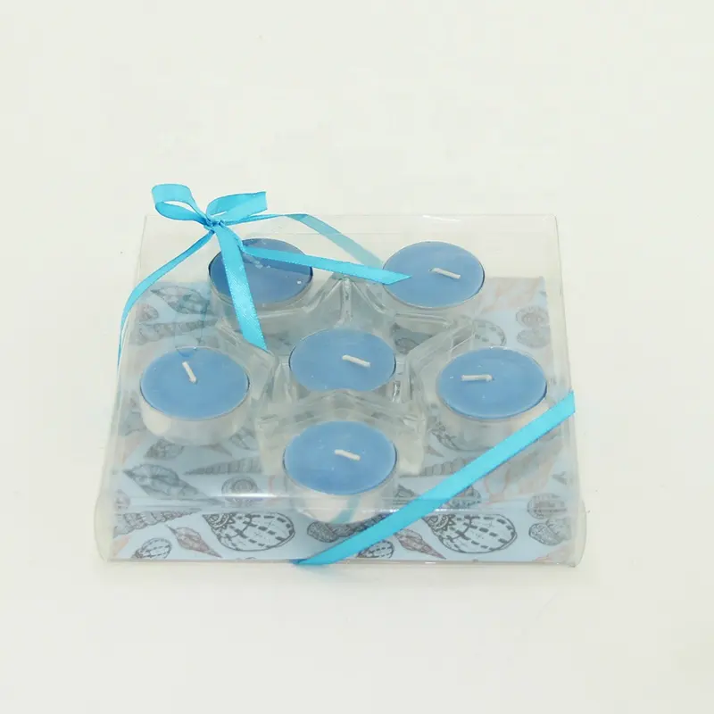 wholesale Luxury Scented Tealight Candles For Home Decoration Small Private Label Scented 10 pvc package