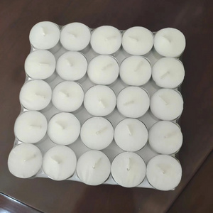 wholesale Long Burning 8 Hour Tealight 50 Packaging Consistent Smokeless Clean tealight candle in bulk