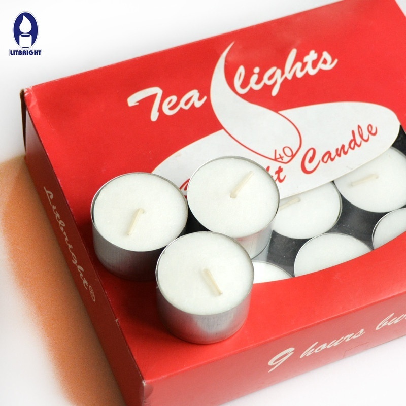 Tealight Candles 8 Hours 50 Bulk Packs White Unscented European Smokeless Tea Lights For Shabbat Weddings Christmas Home Decor