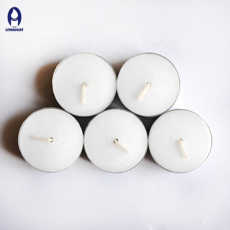 Tealight Candles 8 Hours 50 Bulk Packs White Unscented European Smokeless Tea Lights For Shabbat Weddings Christmas Home Decor