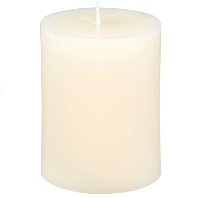 Drippless Large Candle Pillar 75 Hour Burn Time Smokeless Dinner Table Pillar Candles for Wedding