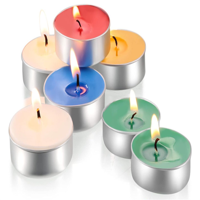 Long Lasting Tea Light Candles Votive Tealight Candle for Home Restaurants Unscented Tea Lights Candles in Bulk