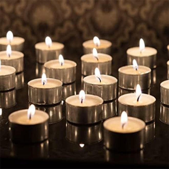 Tea Lights Candles100 Pack Unscented Tealight Candles Bulk for Wedding Christmas Home Decorative Outdoor