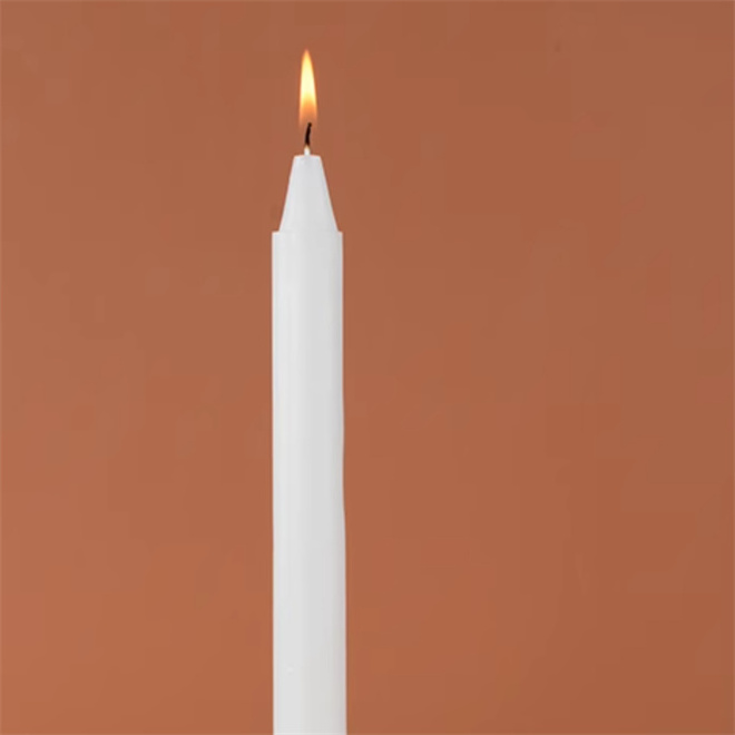 5 Hour Long Burning Unscented Candles for Emergency Table Taper Candles for Wedding Party Home Decoration Taper Candle