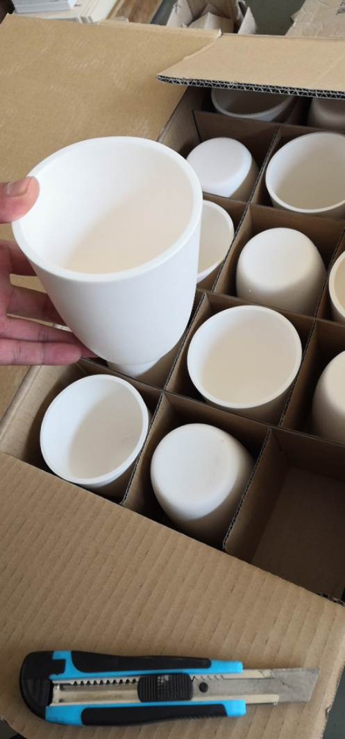 The Best Sale High Temperature Casting Alumina/Zirconia Ceramic Tubes/Crucibles/ Boats