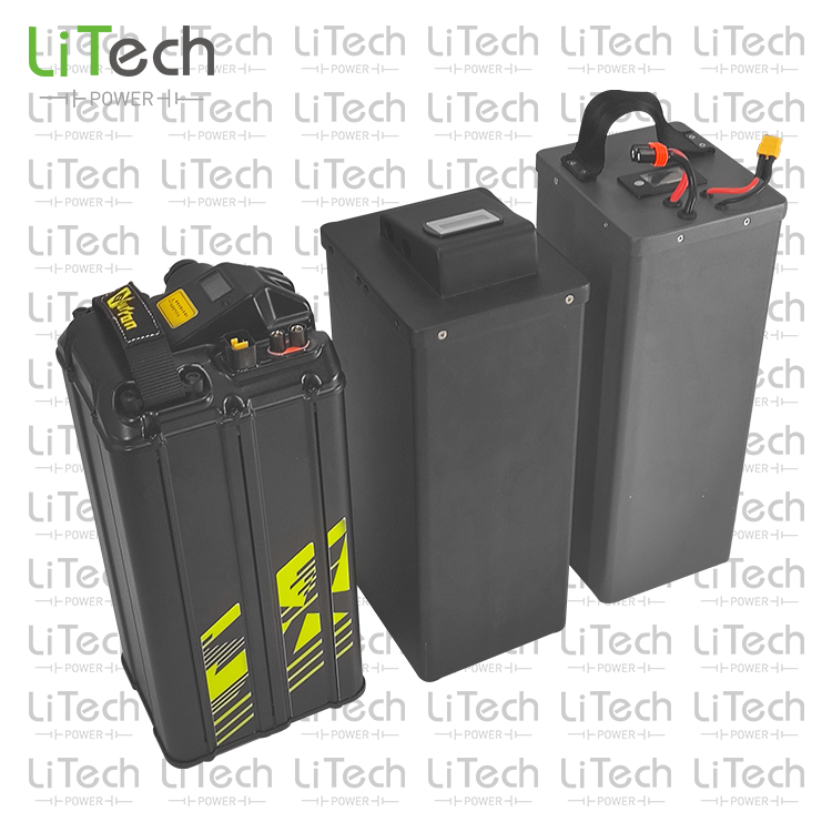 LiTech 72v battery pack surron light bee x accessories 60v lithium battery production line 60v 29.4ah 53ah 55ah 56ah  surron