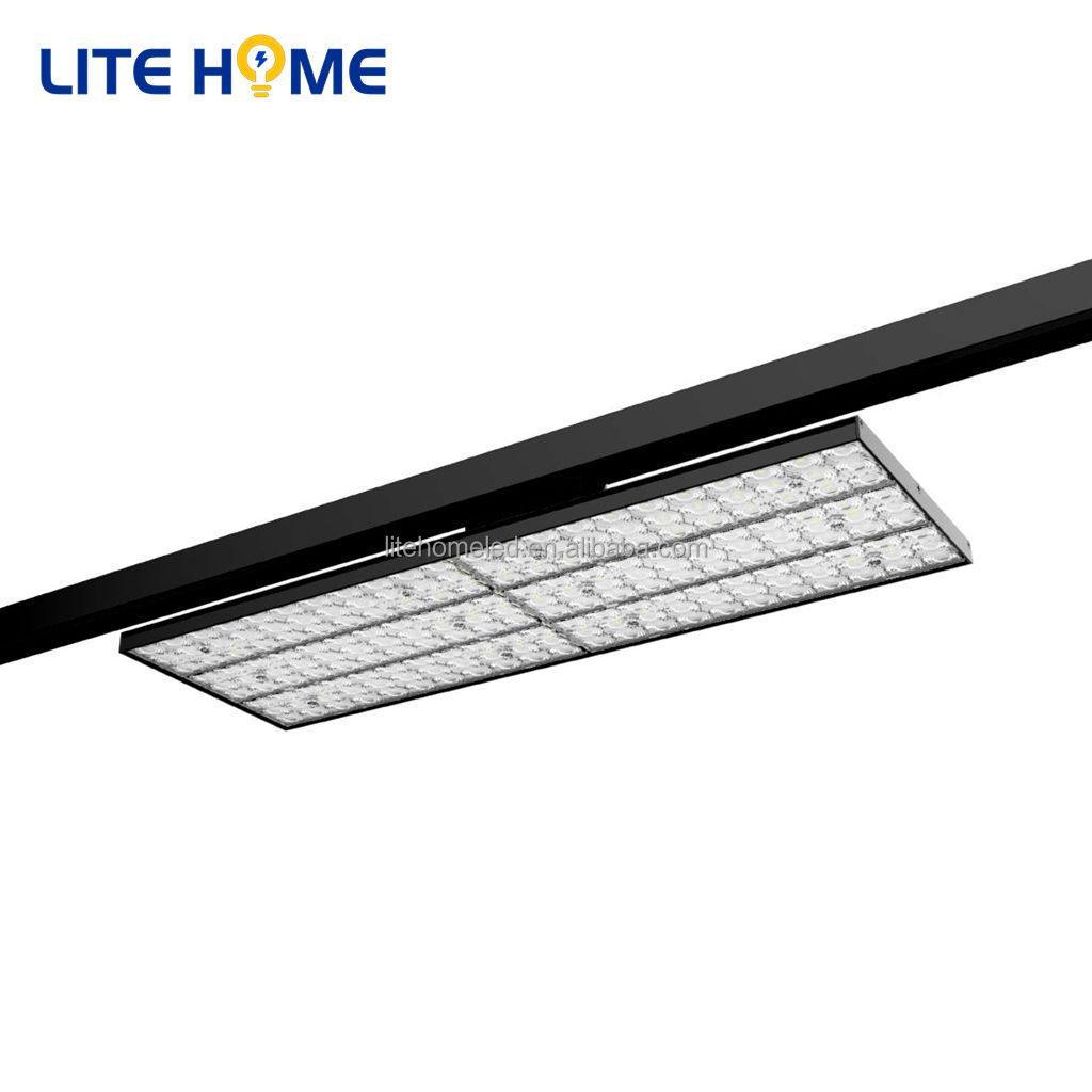 Dali LED Track Panel Light Flexibly Rotatable wide lighting angle Linear Track Lighting 40w 60w 75w for clothing stores