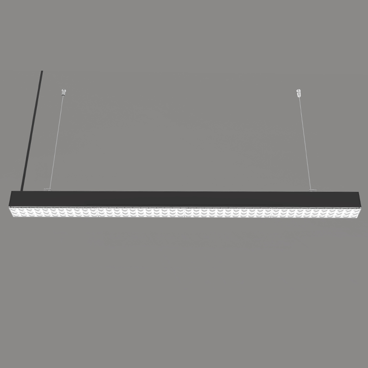 Litehome iluminazione  LED industriale 4ft 40w  Linkable Decartation Pendant Recessed LED Linear Ceiling Light Fixtures