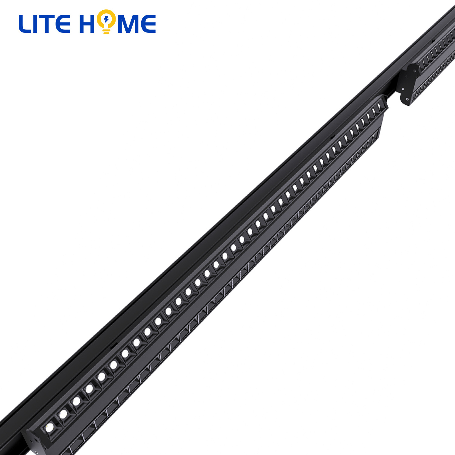 LED track light anti glare louver designed linear light 60W 6000lm professional commercial shopping mall lighting