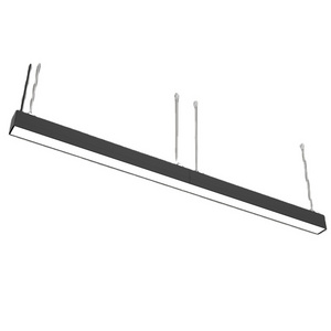 Seamless connection led linear light 0-10v DALI Dimmable 3000k 4000k 5000k 6000k selectable linear led light black white