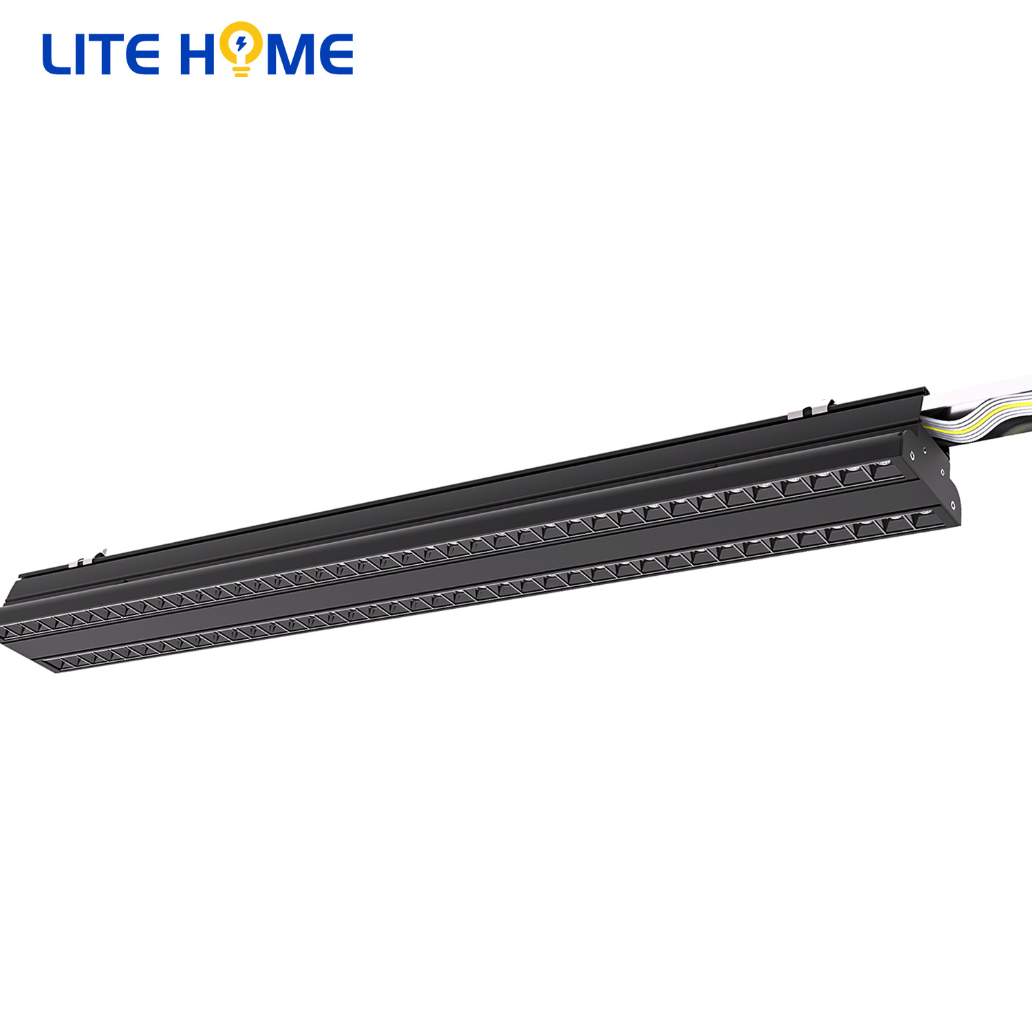 LED track light anti glare louver designed linear light 60W 6000lm professional commercial shopping mall lighting