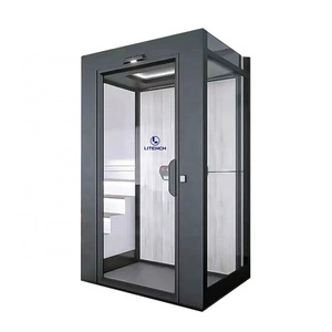 Custom cheap low price residential elevator lift hydraulic 360kg 2 person home elevator kit