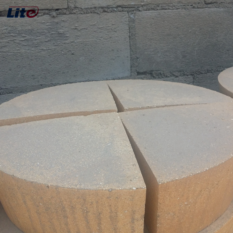 SK34 42% Al2O3 Curved Fire Brick for bbq