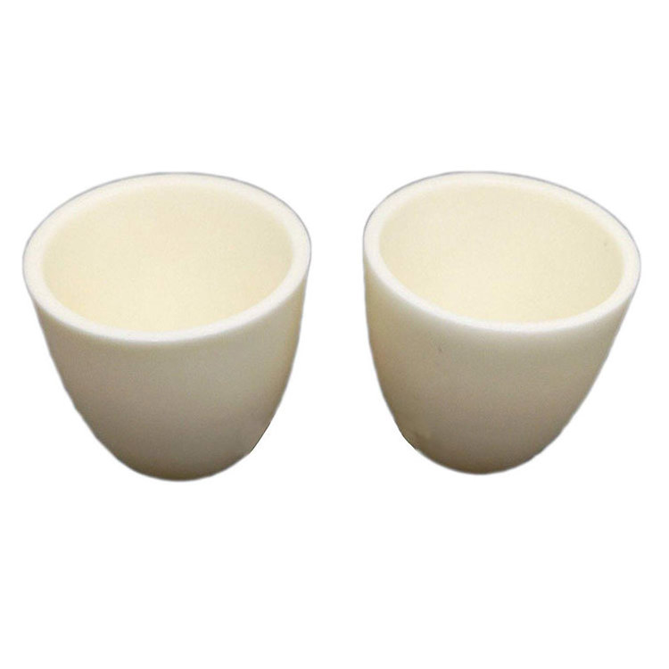 High Purity Cylindrical 95 Al2o3 Ceramic Corundum Alumina Crucible for Metal Melting in Laboratory