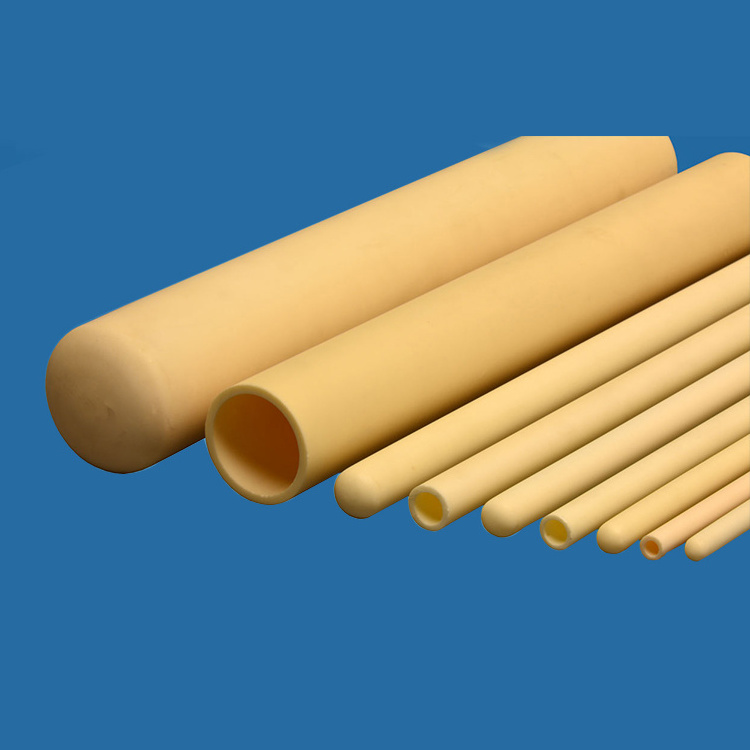 heat resistant 99 al2o3 alumina ceramic tube/pipe hollow tube