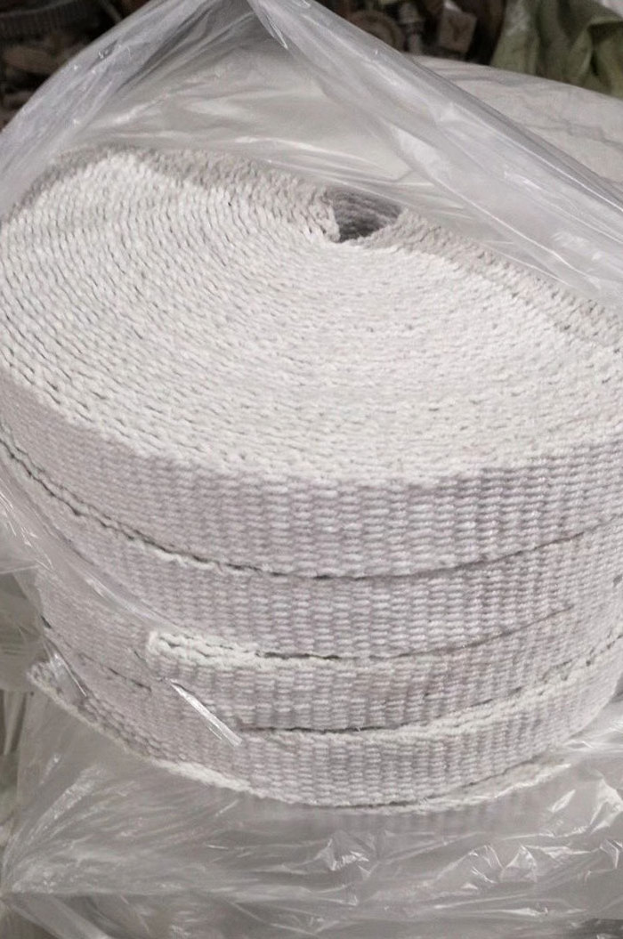 Industrial kiln woven refractory heat insulation ceramic fiber tape