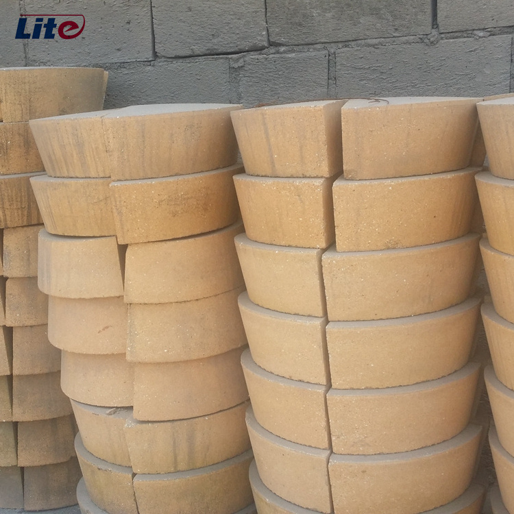 SK34 42% Al2O3 Curved Fire Brick for bbq