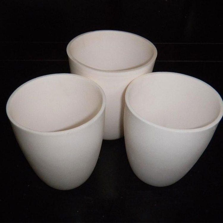 High Purity Cylindrical 95 Al2o3 Ceramic Corundum Alumina Crucible for Metal Melting in Laboratory