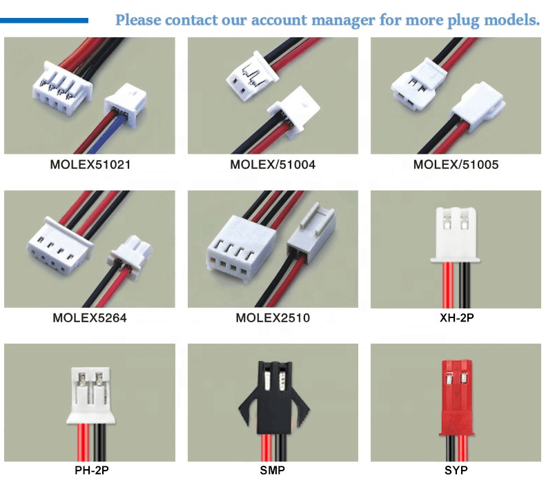 3.7V 7.4V 12v 250mah 400mah 600mah 800mah 3000mah Rechargeable Lithium Polymer Battery Custom battery factory