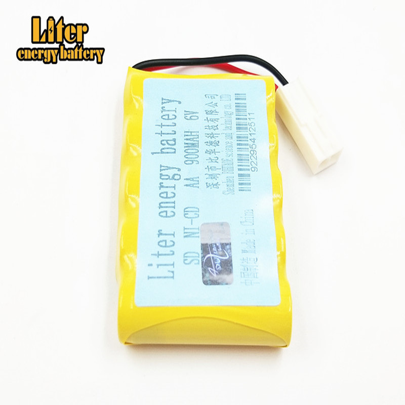 Genuine 6V 900mAh rechargeable battery pack Double Eagle E703-001 remote control car battery AA batteries