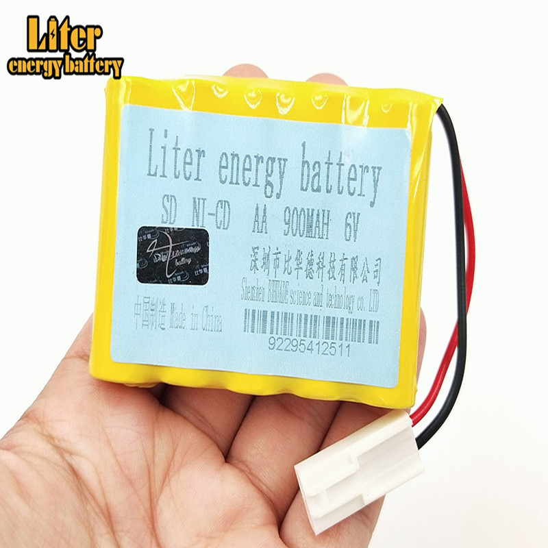 Genuine 6V 900mAh rechargeable battery pack Double Eagle E703-001 remote control car battery AA batteries