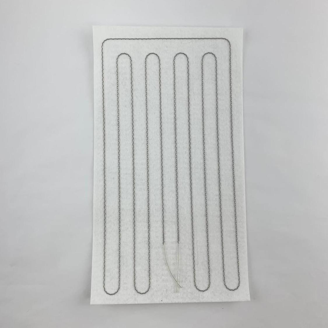 Non carbon fiber electric heating element for clothes