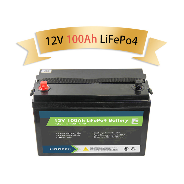 Hot selling lifepo4 lithium 100ah 12v battery system solar bateria 12v 100ah estacionaria