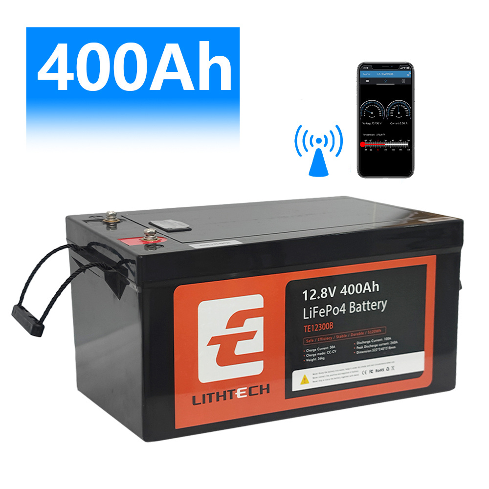 Lifepo4 Battery Pack 12V 24V 200Ah 300Ah 400Ah for Lithium Rv Battery Camping Caravan AGV UPS Storage Battery