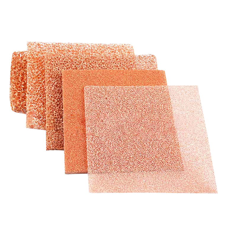 Customizable Porous Open Cell Metal Foam Copper Nickel Aluminum Titanium Iron foam Cu Ni Al Ti Fe Metal Material Alloy Foam