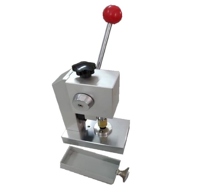 Coin Button Cell Electrode Rotary Punching Stamping Machine for Laboratory Battery Research