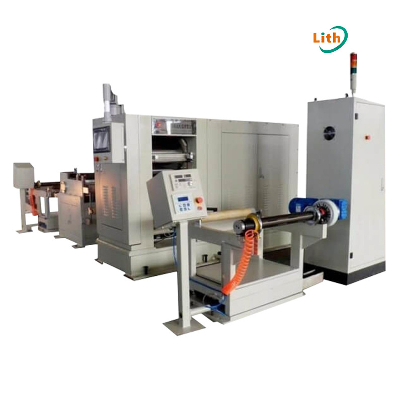 Automatic Hot Roller Continuous Rolling Press Equipment Heat Calender Machine for Prismatic Lithium Battery Cell Production Line